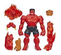 Hasbro Marvel MixMashers, Hulk Rosso, Action Figure Deluxe e Accessori degli Avengers Personalizzabili da combinare e Abbinare, dai 4 Anni in su