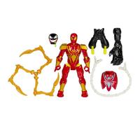 Hasbro, Marvel MixMashers, Iron Spider, action figure e accessori personalizzabili deluxe da mischiare e abbinare