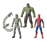 Hasbro Marvel Spider-Man: Brand New Day, Titan Series, Spider-Man, Hulk, Marvel's Scorpion, Confezione da 3 Action Figure