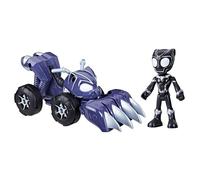 Hasbro Marvel Spidey And His Amazing Friends, Black Panther, Set Giocattolo Panther Patroller