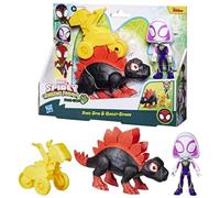 SPIDEY DINO CON PERSONAGGIO E ACCESSORI AST