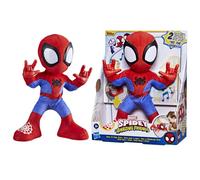 Hasbro Marvel Spidey And His Amazing Friends, Peluche interattivo Spidey Dance 'N Crawl - Versione Inglese