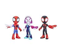 Hasbro Marvel ""Spidey e i Suoi Fantastici Amici"" - Action figure di eroi di grandi dimensioni, confezione multipla con giocattolo per età prescolare, 3 grandi action figure