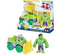 Hasbro Marvel Spidey e I Suoi Fantastici Amici - Hulk con veicolo..