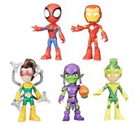 Hasbro Marvel Spidey e i suoi fantastici amici, Pacchetto Amici e Nemici, set di action figure