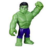 Hasbro marvel spidey e i suoi fantastici amici - action figure di supersized hulk, giocattolo per età prescolare dai 3 anni in su
