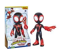 Marvel Spidey e I Suoi Fantastici Amici, mega Miles Morales, action figure da 22,5 cm, giocattolo per età prescolare, dai 3 anni in su