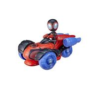 Hasbro Marvel Spidey e i Suoi Fantastici Amici, Veicolo Techno-Racer con Tecnologia Glow Tech, Giocattolo per età prescolare con luci e Suoni, dai 3 Anni in su