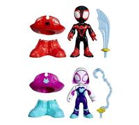 Hasbro Marvel, Spidey e i suoi fantastici amici, Water-Webs, giocattoli di Miles "Spin" Morales pirata e Ghost-Spider pirata