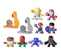 Hasbro Marvel Stunt Squad Collection Pack, Set di Action Figure Marvel, Giocattoli di Supereroi, Action Figure Mini, Giocattoli per Bambini e Bambine [Esclusivo Amazon]