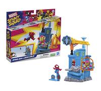 Hasbro HSBF70625L0 Marvel - Stunt Squad: Playset Spider-Man Vs. Green Goblin