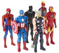 Hasbro Marvel - Titan Hero Series, confezione multipla con 6 action figure da 30 cm, ispirate ai fumetti Marvel, per bambini e bambine dai 4 anni in su