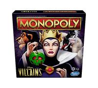 Hasbro Monopoly: Disney Villains Edition, gioco per bambini dagli 8 anni in su, gioca come un classico cattivo Disney