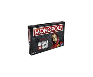 Hasbro Monopoly La Casa de Papel - Gioco di società, gioco da tavolo, a partire dai 16 anni, dai 2 ai 6 giocatori, versione francese