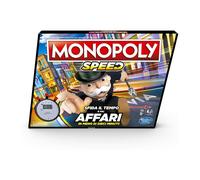 MONOPOLY SPEED gioco di società E7033103 HASBRO -nuovo-Italia
