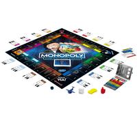 Monopoly Super Electronic Banking, gioco da tavolo, banca elettronica senza contanti, dagli 8 anni in su