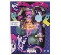 Hasbro My Little Pony Ragazza Equestre Con Animaletto Domestico Giochi Per Bambi