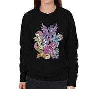 Hasbro My Little Pony Spike And The Squad Women's Sweatshirt
