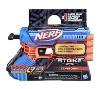 Hasbro Nerf Alpha Strike, blaster Claw QS-4 e 4 dardi