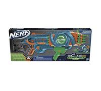 Hasbro Nerf Elite 2.0 - Flipshots Flip-32, Blaster Con 32 Canne Porta Dardi Che Si Ribaltano Per Raddoppiare La Potenza Di Lancio, Capacità 32 Dardi, Include 32 Dardi Nerf Elite