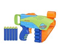 Nerf Elite Junior - Flyer, blaster facile da usare con 5 dardi Nerf Elite