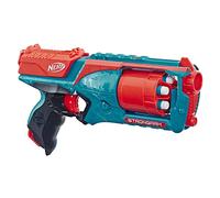 Nerf Elite - Strongarm Orange (Blaster a canna rotante e lancio a ripetizione, con 6 dardi originali Nerf Elite) [Esclusivo Amazon]