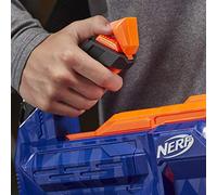 Hasbro Nerf Elite Titan CS-50 Blaster Motorizzato con Tamburo Rotante da 50 Dardi