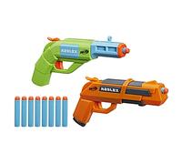 Hasbro Nerf Roblox - Jailbreak Armory, Set Da 2 Blaster E 10 Dardi Nerf Elite, Include Codice Per Sbloccare Un Articolo Virtuale In-game
