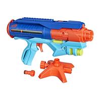Hasbro Nerf Super Soaker Power Drench, Blaster Giocattolo ad Acqua, per Bambini e Bambine dagli 8 Anni in Su, Riempimento Facile e Veloce, Blu, Arancio e Celeste
