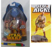 Hasbro OBI-WAN KENOBI JEDI KICK Figura 10cm ORIGINALE UFFICIALE Hasbro STAR WARS