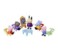 Hasbro Peppa Pig a Scuola, playset con 5 action figure e 6 accessori, giocattoli per bambini e bambine in età prescolare, dai NEW