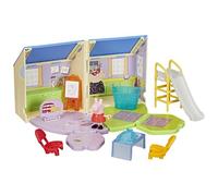 Hasbro Peppa Pig, Centro Educativo, Set di Giocattoli a Scatto per Bambini e Bambine dai 3 Anni in Su, Ottima Idea Regalo, Include Action Figure Snodabile di Peppa e 7 Accessori