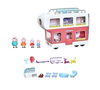 Hasbro Peppa Pig - Il Camper di Peppa Pig, playset convertibile da veicolo a camper, giocattolo con suoni e canzoni, per bambini di età prescolare dai 3 anni in su