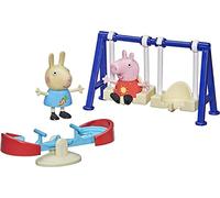 Hasbro Peppa Pig - Il Parco Giochi di Peppa Pig, Playset per età prescolare, con 2 personaggi e 2 accessori, per bambini dai 3 anni in su