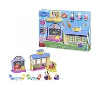 Peppa Pig - La Scuola di , playset con frasi e suoni, per bambini di età prescolare dai 3 anni in su