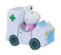 Hasbro Peppa Pig Little Buggies - Statuetta Giocattolo Suzy Sheep in Ambulance