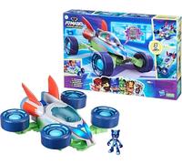 Pj masks: eroi super power, pj explo-mobile, veicolo convertibile, con luci e suoni, giocattoli dei superpigiamini
