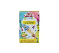 Hasbro- Play-Doh-4 barattoli di Pasta Modellante Elastix-56 g ciascuno, 50 Color