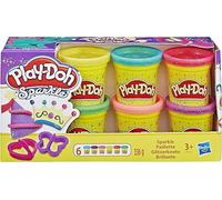 HASBRO PLAY DOH 6 VASETTI BRILLANTI