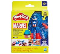 Hasbro Play-Doh Captain America Stampa Scudo Marvel G0056 Età 4+