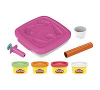 Hasbro Play-Doh Create ‘n Go Cupcakes Playset, Play-Doh Set with Storage Container, Arts And Crafts Activities, Kids Toys for 3 Year Olds And Up