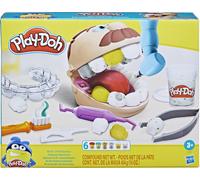 Play-Doh Hasbro Dottor Trapanino, Set di Plastilina Creativa per Bambini e Bambine dai 3 Anni in su con 8 Barattoli di Pasta Modellabile, Giocattolo con Colori Assortiti Atossici