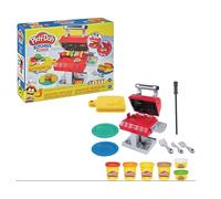 Hasbro Play-Doh Grill n Stamp Set per Barbecue Pasta da Modellare Bimbi 3+ Anni