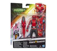Hasbro Power Rangers Beast Morphers Action Figure da 15 cm, Rosso