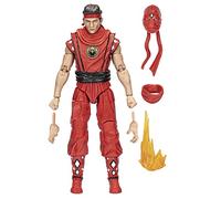 Hasbro Power Rangers x Cobra Kai Lightning Collection - Statuetta Morphed Miguel Diaz Red Eagle Ranger, 15 cm