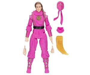 Hasbro Power Rangers x Cobra Kai Ligtning Collection - Statuetta Morphed Samantha LaRusso Pink Mantis Ranger, 15 cm