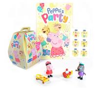 Hasbro Scatola sorpresa Peppa Pig con figurine, adesivi e poster, da 4 anni