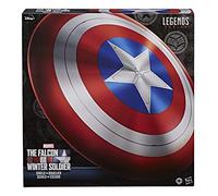 Hasbro Serie Marvel Legends, Scudo Premium per Giochi di Ruolo di Captain America Serie Falcon e Winter Soldier per Adulti dai 18 Anni in Su, Rosso, 12.7 x 63.5 x 66.04 cm