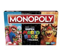 Monopoly Super Mario Bros La Pelicula Juego de Tablero - Tematica Compra/Venta/Videojuegos - De 2 a 6 Jugadores - A partir de 8