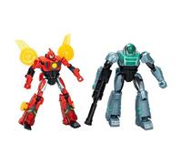 Hasbro EarthSpark Cyber-Combiner Twitch e Robby Malto TRANSFORMERS F8438